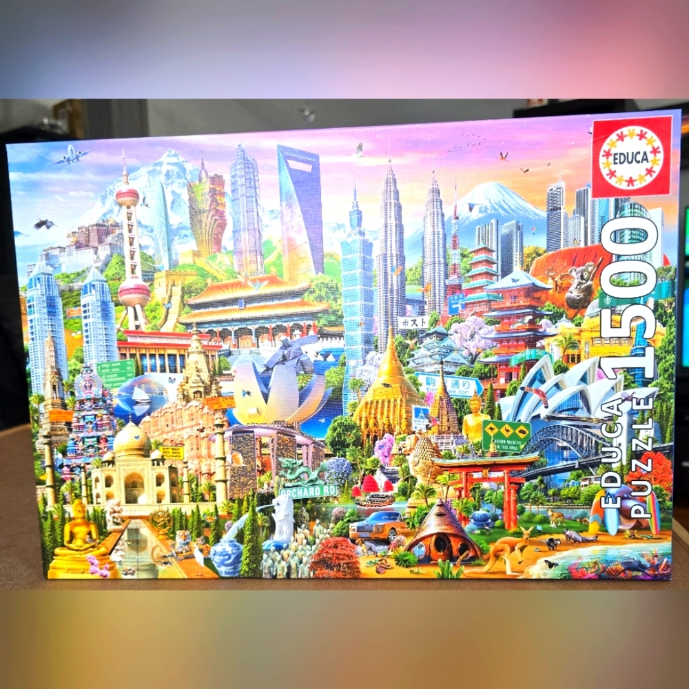 Educa 1500 Piece World Landmarks Puzzle